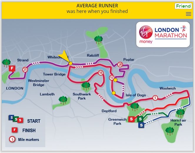 London Marathon 2016 - finish infographic 4
