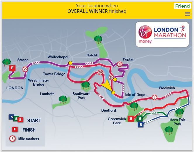London Marathon 2016 - finish infographic 5